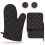 LEFUNDA Cooking Apron Waterproof Apron with 3 5