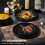 HaWare Dinner Set, 12 Piece Stoneware Dinnerware 4