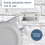 Minky Minky Retractable Duo Reel Washing Line, Grey, 4