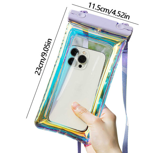 Waterproof Phone Pouch Touchscreen Friendly 1 Pack 2