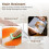 ALIUNI Non Slip Drawer Liners 30 x 600 cm, 100% 4