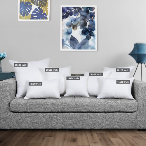 Bedding Cushion Inserts 45cm x 45cm (18x18 inch) 2