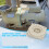 Plastic Seal Plate Sealing Component 356012 Almond Pool Pump 7