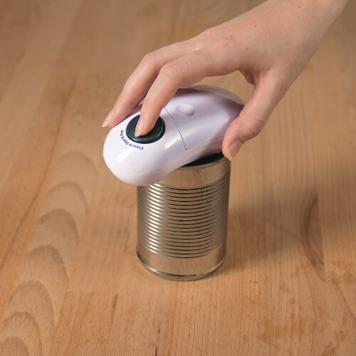 Culinare One Touch Electronic Tin Opener, White, 1