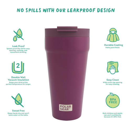 Polar Gear Polar Gear Coffee Cup Travel Mug, 470ml Large 2