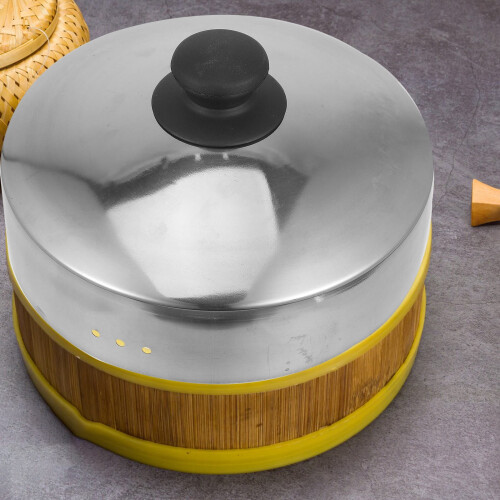 Stainless Steel Steaming Dome Cover 1 Piece 2