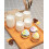 Gcardist 500-Count White Cupcake Liners Muffin 6