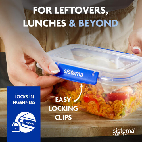 Sistema Sistema KLIP IT PLUS Food Storage Containers | 2