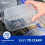 Sistema Sistema KLIP IT PLUS Food Storage Containers | 3.35 L | Leak-Proof, Stackable & 6