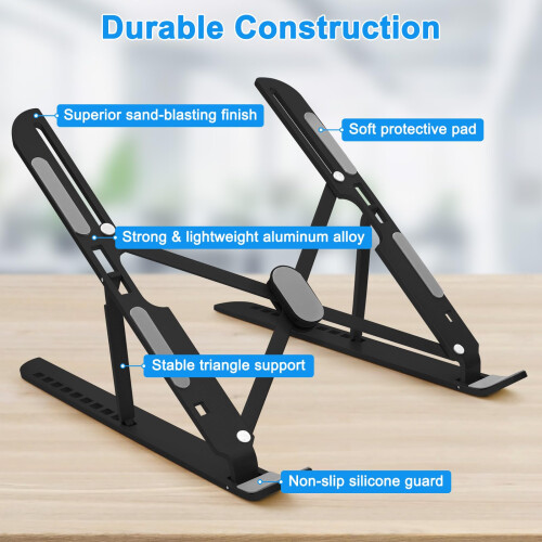 MECHEER Laptop Stand for Desk Adjustable 1