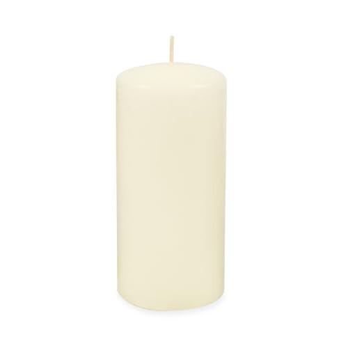 Wax Lyrical Wax Lyrical Unscented Pillar Candle 7X15CM Ivory 1
