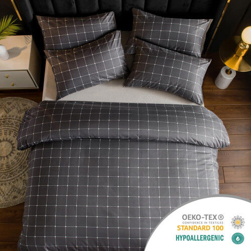 Lazzaro Double Duvet Set - Premium Microfiber 2