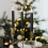 Taper Dinner Candles, 50 Pack Black Non-Drip 7