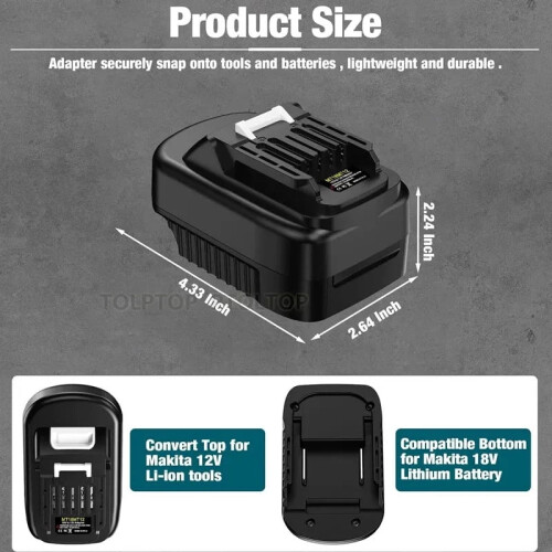 Adapter Converter for Bosch Ch 18V Professional System GBA 1