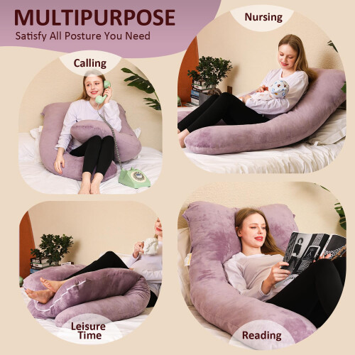 Chilling Home Pregnancy Pillows for Sleeping, U 2