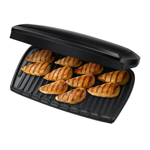 George Foreman George Foreman Large Electric Grill [Non stick - Healthy - Griddle 1