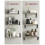 VASAGLE VASAGLE Wall Shelf,Set of 3, 2 Mounting Options, 6