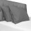 Pillow Protectors Pack of 4 Cotton , Grey, Pillow 4