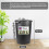 NeatPlastics Dustbin 110 L, Large Dustbin for 2