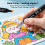 Tongfushop 204 Colored Marker Set, Colouring Pens 4