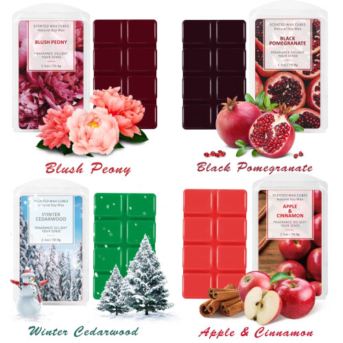 Scented Wax Melts, SCENTORINI Wax Cubes, 8x70.9 1