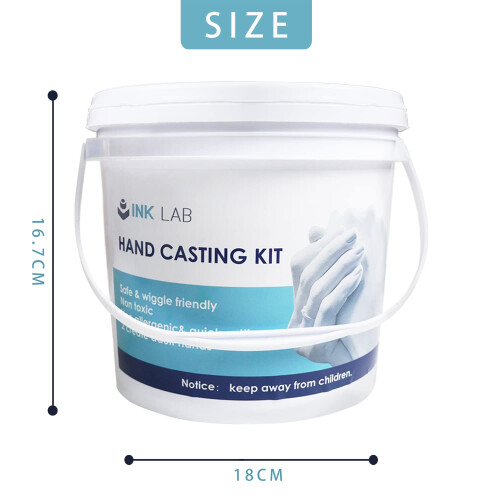 INK LAB Hands Casting Kit Couples 3D Hand Molding 2