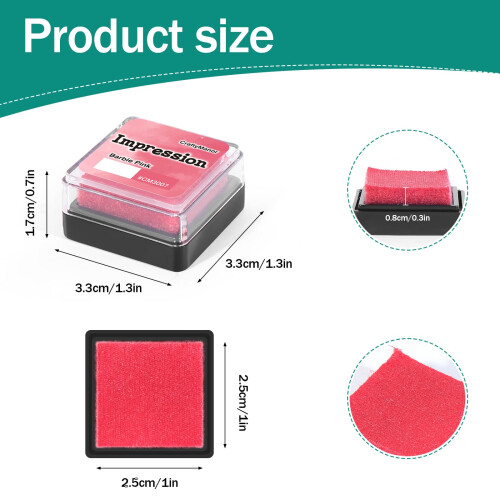 CraftyManor Mini Smudge Ink Pads for Stamps, 1