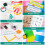 CraftyManor Mini Smudge Ink Pads for Stamps, 5