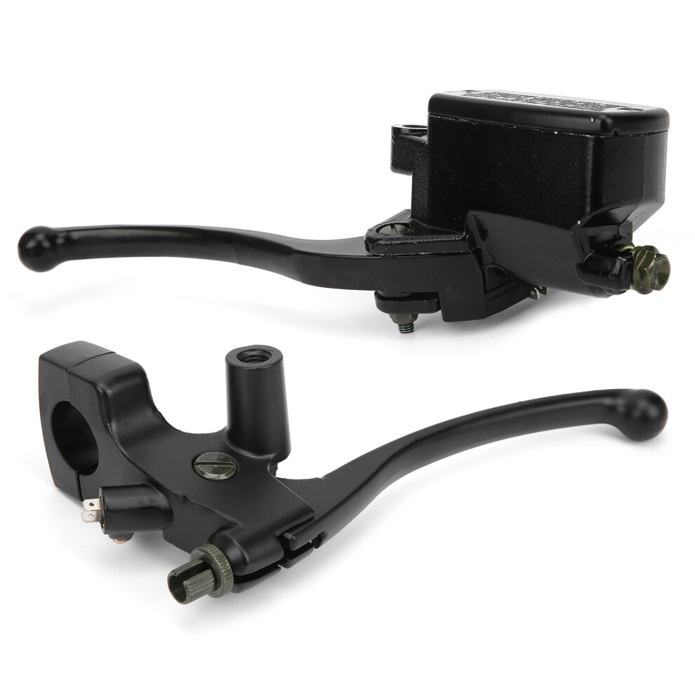 Universal Aluminum Brake Clutch Pump Lever Cylinder For 1In Handlebars, 10Mm Piston 7691391989710
