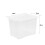 Wham Wham Crystal 3 x 80L Stackable Plastic Storage Boxes with Lids 2