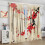 Spring Cherry Blossom Curtains Pink Galaxy Print 84x84 Inch 5