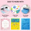 VGOODALL A4 Glitter Craft Paper, 20 Sheets 10 6