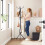 Songmics SONGMICS Coat Rack Stand, Coat Tree, Metal Hall 2