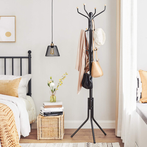 Songmics SONGMICS Coat Rack Stand, Coat Tree, Metal Hall 2