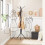 Songmics SONGMICS Coat Rack Stand, Coat Tree, Metal Hall 4