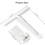 Vinabo Shower Squeegee for Shower Doors,Silicone 2
