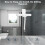Vinabo Shower Squeegee for Shower Doors,Silicone 4
