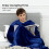 Winthome Blanket with Sleeves, for Women Men 4