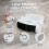 CUQOO Powerful 2KW Fan Heater with 2 Heat 7