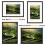 4Pack A4 Frame, Wooden A4 Picture Frames, with A5 Mount Photo Frames 2