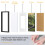 4Pack A4 Frame, Wooden A4 Picture Frames, with A5 Mount Photo Frames 3