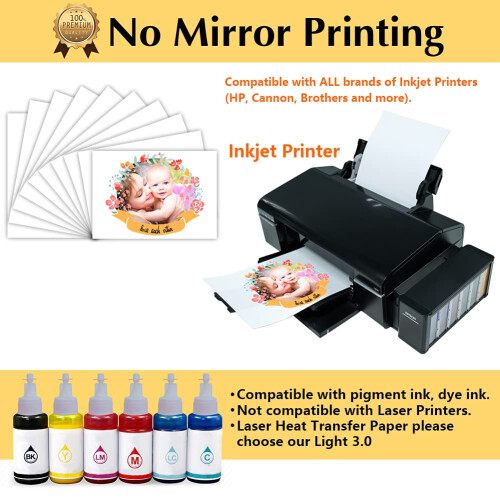 TransOurDream Tru-Transfer Paper - 100 Sheets A4 2