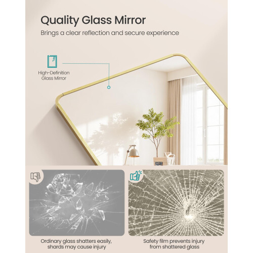 Songmics SONGMICS Full Length Mirror, 165 x 60 cm, 2