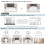 MIULEE Cushion Inserts 45cm x 45cm, Throw Pillow 6