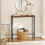 HOOBRO Console Table Slim Console Table for Hallway Metal Frame Compac 6