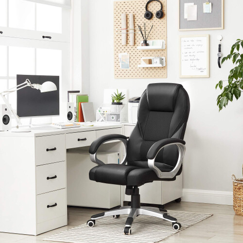 Songmics SONGMICS Executive Office Chair with High Back, 1