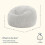 icon Kingston Cord Bean Bag, Charcoal Grey, Large 3