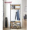 VASAGLE VASAGLE HSR041B41 Coat Rack, Hallway Cabinet, 2