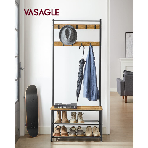 VASAGLE VASAGLE HSR041B41 Coat Rack, Hallway Cabinet, 1