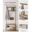 VASAGLE VASAGLE HSR041B41 Coat Rack, Hallway Cabinet, 3